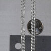 Rhodium Plated Sterling Silver Curb Style Chain (5.50 mm), view 6