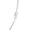 Sterling Silver Rhodium Plated Round Cable Chain (1.80 mm), view 5