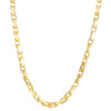 14k Yellow Gold French Cable Link Chain (4.80 mm)