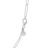14k White Gold Wire Paperclip Chain (2.7 mm)