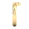 Lab Diamond Oval Cut Ring 1/2 Ctw. in Gold