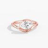 Lab Diamond Oval Pinky Ring 1 Ct. in Gold