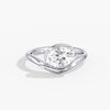 Lab Diamond Oval Pinky Ring 1 Ct. in Gold