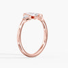 Lab Diamond Tapered Baguette Ring 4/5 Ctw. in Gold