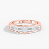 Lab Diamond Tapered Baguette Ring 2 Ctw. in Gold