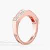 Lab Diamond Tapered Baguette Ring 2 Ctw. in Gold
