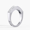 Lab Diamond Tapered Baguette Ring 2 Ctw. in Gold