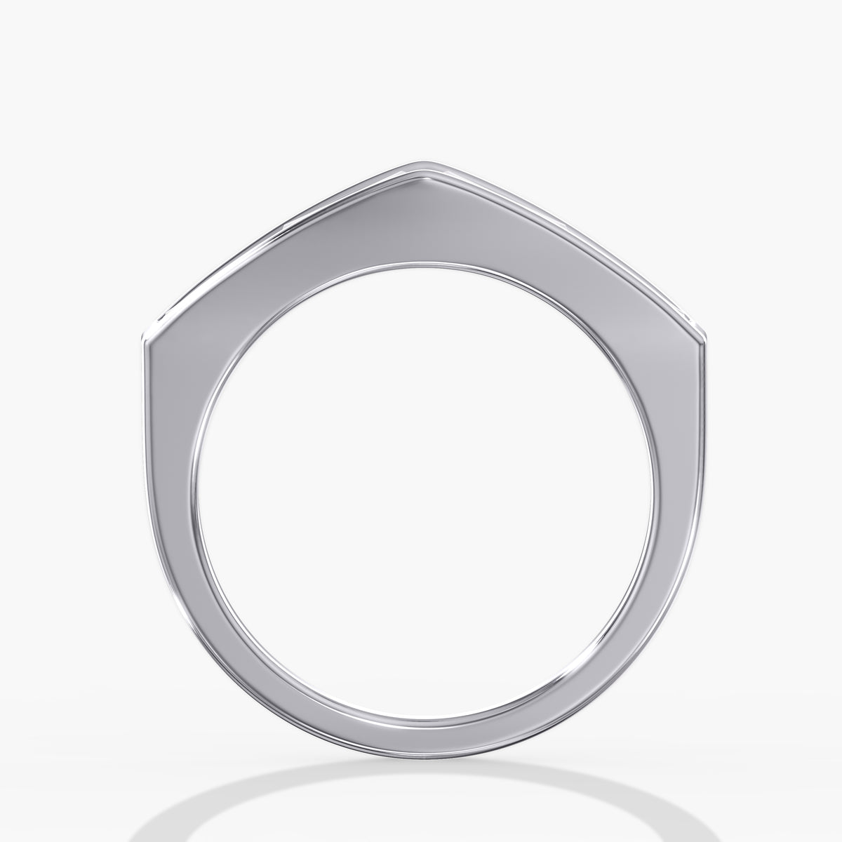 Lab Diamond Tapered Baguette Ring 2 Ctw. in Gold
