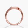Lab Diamond Elongated Baguette Ring 3/4 Ctw. in Gold