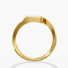 Lab Diamond Elongated Baguette Ring 3/4 Ctw. in Gold