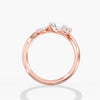 Lab Diamond Oval Pinky Ring 1 Ctw. in Gold