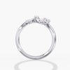 Lab Diamond Oval Pinky Ring 1 Ctw. in Gold