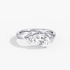 Lab Diamond Oval Pinky Ring 1 Ctw. in Gold
