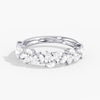 Lab Diamond Pear Scatter Ring 2 Ctw. in Gold