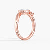 Lab Diamond Oval Pinky Ring 3/4 Ctw. in Gold