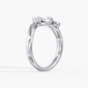 Lab Diamond Oval Pinky Ring 3/4 Ctw. in Gold