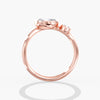 Lab Diamond Oval Pinky Ring 3/4 Ctw. in Gold