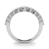 85092-2 3 Row Fashion Ring in Gold (0.37 cttw)