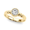 Bezel Set Fashion Ring in Gold