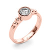 Bezel Set Fashion Ring in Gold