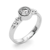 Bezel Set Fashion Ring in Gold