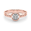 Bezel Set Fashion Ring in Gold