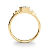 Bezel Set Fashion Ring in Gold