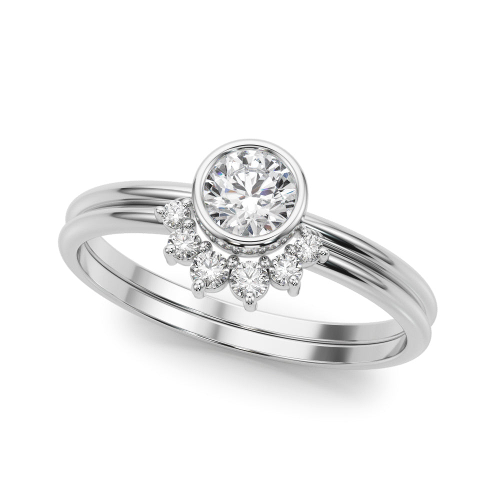 Fashion Ring Rounds in Gold (0.38 cttw)