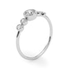 Lab-Grown Diamond Milgrain Bezel Set Fashion Ring in Gold (0.27 cttw)