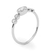 5 Stone Fashion Ring Ov Ctr in Gold (0.27 cttw)