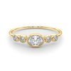 5 Stone Fashion Ring Ov Ctr in Gold (0.27 cttw)