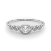 5 Stone Fashion Ring Ov Ctr in Gold (0.27 cttw)