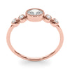 5 Stone Fashion Ring Ov Ctr in Gold (0.27 cttw)