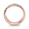 Split Shank Swirl Ring in Gold