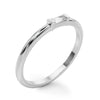 Lab-Grown Diamond East-West Baguette Ring in Gold