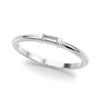 Lab-Grown Diamond East-West Baguette Ring in Gold