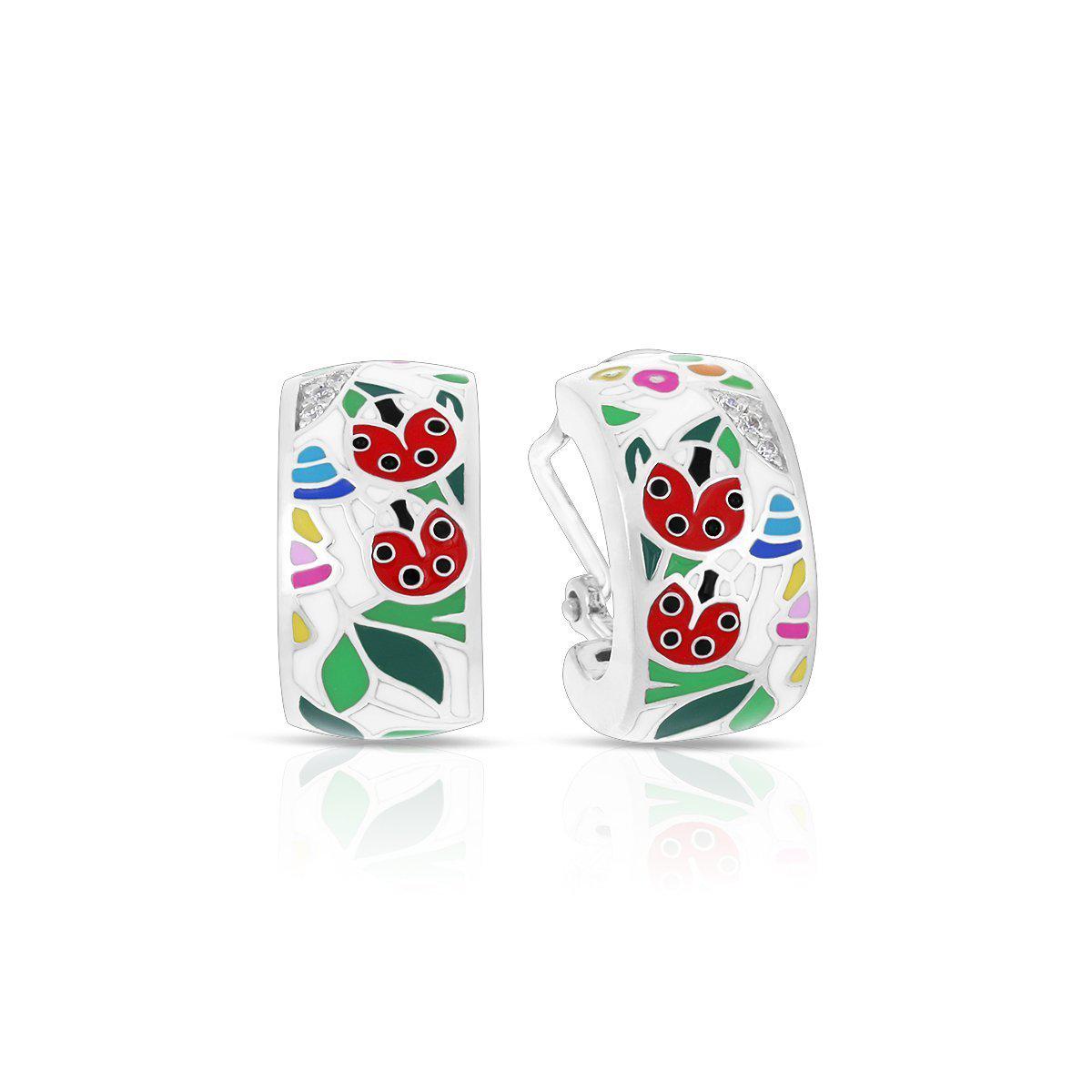 Ladybug Earrings, view 2