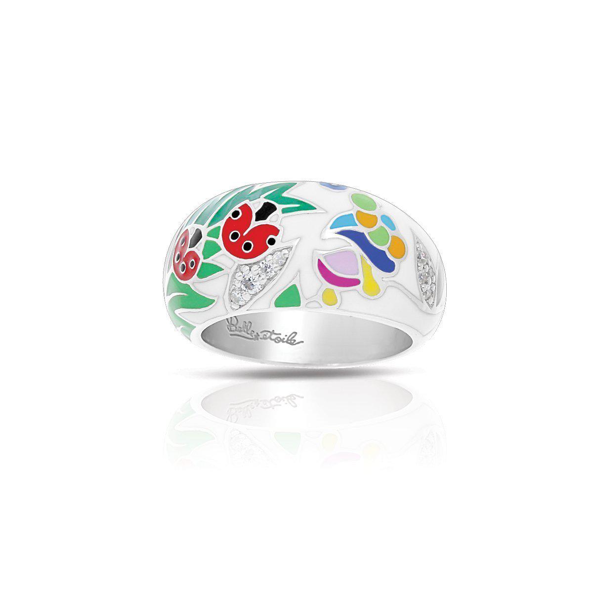 Ladybug Ring, view 2