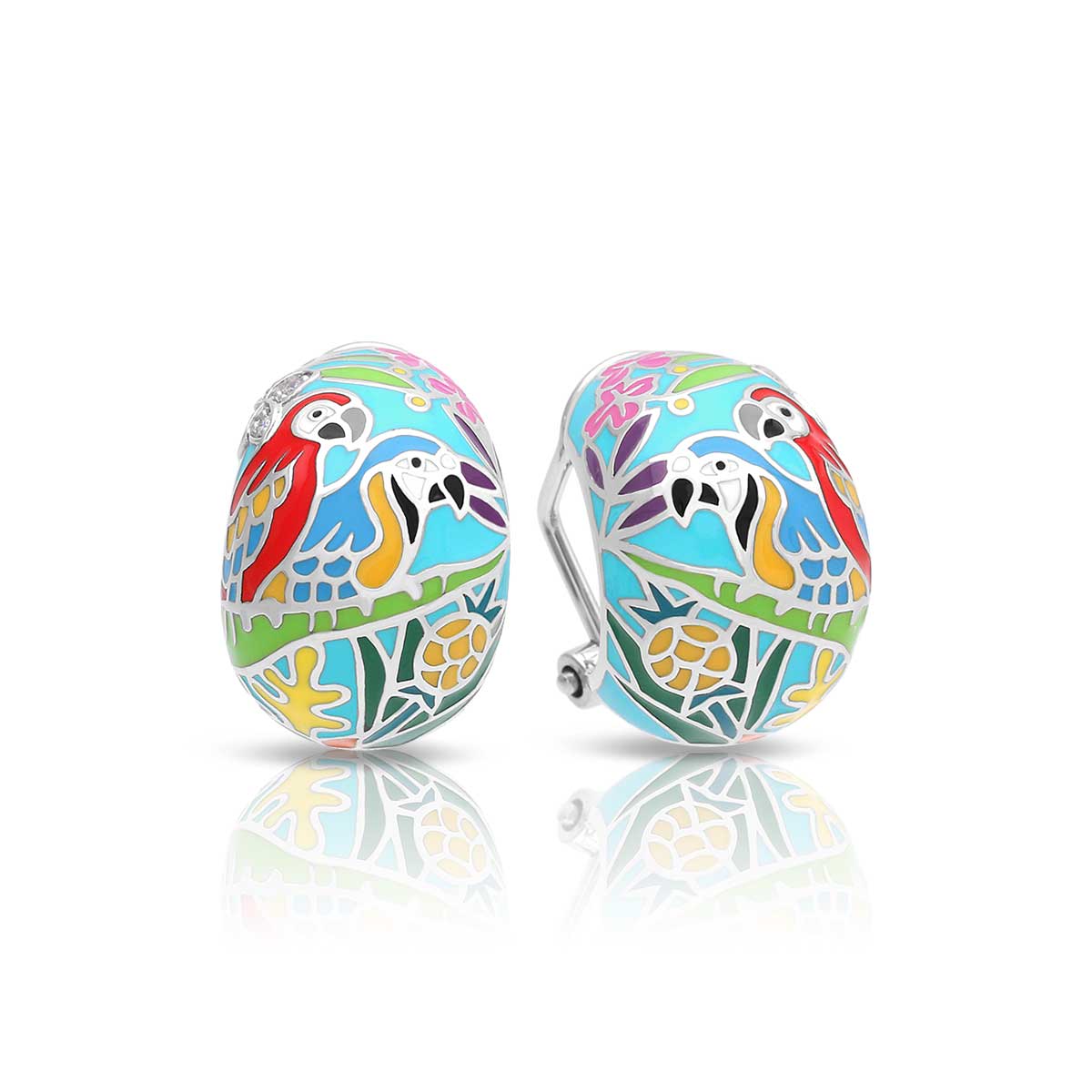 Macaw Earrings, view 2