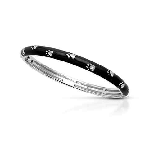 Paw Prints Bangle, view 2