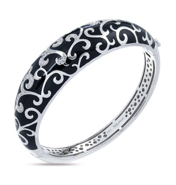 Royale Bangle - Black - Medium
