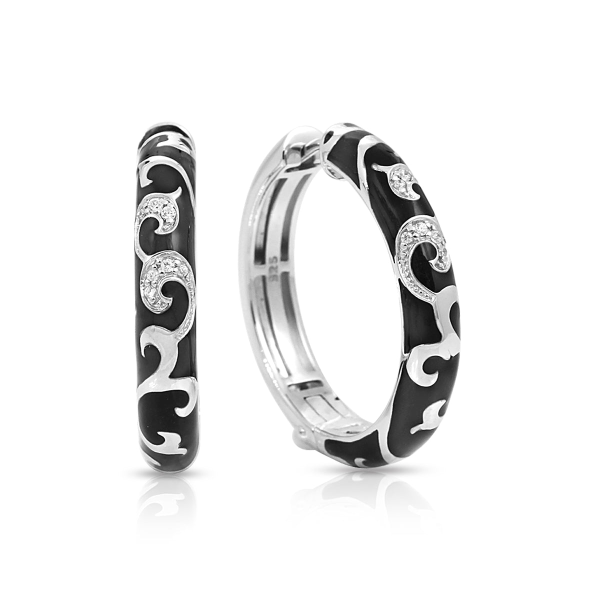 Royale Hoops Earrings, view 2