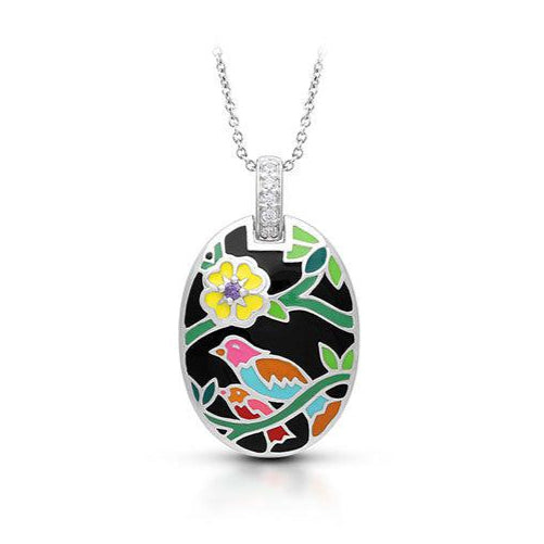 Songbird Oval Pendant, view 2