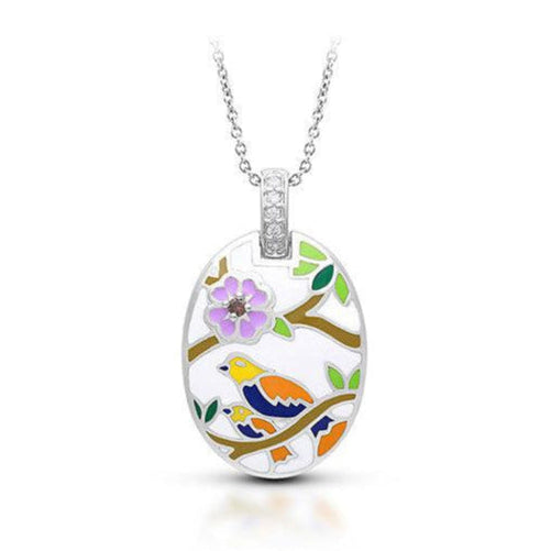 Songbird Oval Pendant