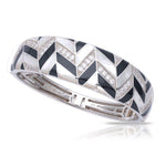 Chevron Bangle, view 2