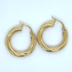 14K Yellow Gold Earrings from Diamond Designs