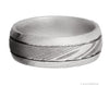 Lashbrook Damascus Steel Acid Wedding Band Size 10 *