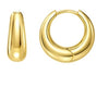 Precious Metal (No Stones) Earring