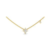 Diamond Designs Yellow 14 Karat Gold Diamond Necklace *