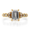 Ritani Yellow 18 Karat Gold Diamond Engagement Ring Mounting Size 6.5 *